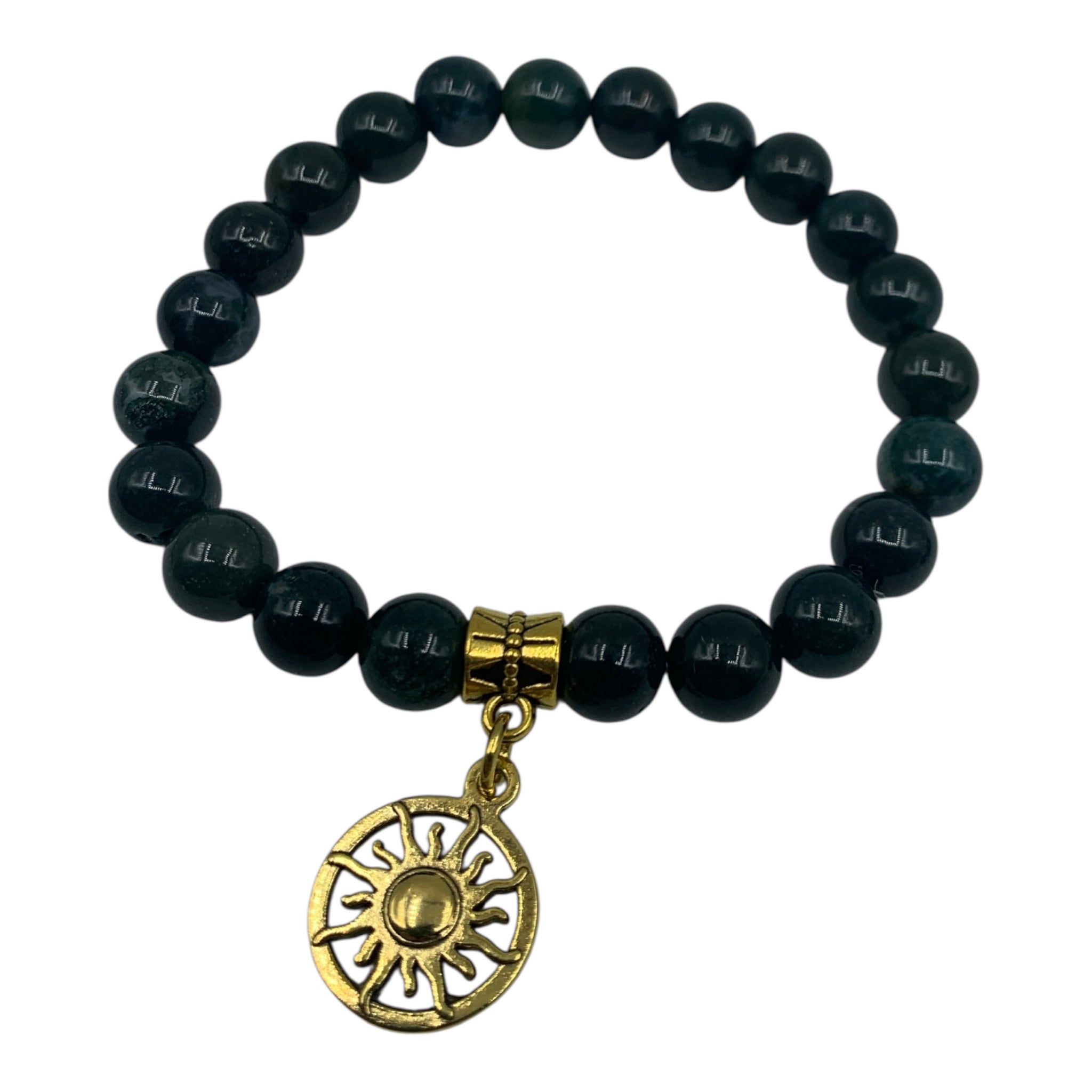 Bracelet - Agate Moss $30